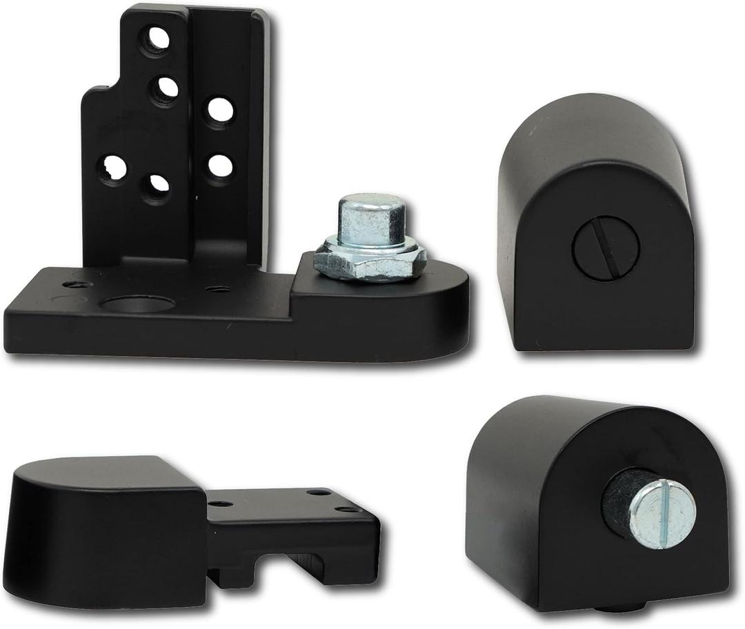 Summit Doorware Kawneer Pivot Door Hinge Set | Top and Bottom Set | Duronotic Finish | Right or Left Hand Options | Heavy Duty Commercial Door Hardware for Storefront Doors