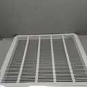 24"W x 24"H [Duct Opening Size] Steel Return Air Grille, Air Return Vent Cover for Ceiling and Sidewall - HVAC Air Vent Covers - [Outer Dimensions: 25.75"W x 25.75"H]
