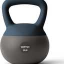 YOTTOY Soft Kettlebell, Set for Strength Training Kettlebells & Home Workouts, Soft-Sided Cushioned Base, Wide-Handle - Ideal for Men, Women, & Beginners 25lb