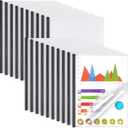 Report Covers with Sliding Bar, Clear Report Covers for A4 and Letter Size Paper, Resume Covers Presentation Folders File Document Binder for School Business, 70 Sheet Capacity