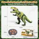 JOYIN Robot Dinosaur Toy for Kids Boys 3+ Big T.rex with Light and Realistic Roaring Sound, Remote Control Walking & Dancing Dinosaur, Electronic Toy for Kid, Birthday Gift for Kids Boys Girls