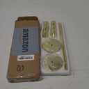 6Pcs Lemon Gold Candlestick Holders, Tall Taper Candelabra Stands fits 3/4 inch Thick Pillar Candle Stick, Elegant Decor Set for Table Centerpiece, Floor, Fireplace as Date, Festival, Fitting.