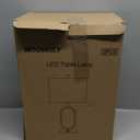 23" Bedside Lamps Set of 2, Farmhouse 3-Way Dimmable Touch Lamps for Nightstand, Built-in Night Light Bedside Table Lamp with USB A+C Ports, Black Table Lamp, LED Bulbs Included