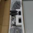 6.6FT Sliding Library Ladder Hardware, PU Silent Bottom Wheel with Brake, Carbon Steel Material Rolling Ladder Hardware No harm to Floors and Carpets, MAX Load 300lb