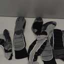 Hylaea Merino Wool Ski Socks, Cold Weather Socks for Snowboarding, Snow, Winter, Thermal Knee-high Warm Socks, Hunting (Large, Black Dark Grey Grey (3 Pairs))