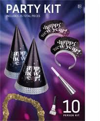Amscan Prismatic New Year's Party Kit, 25 pc