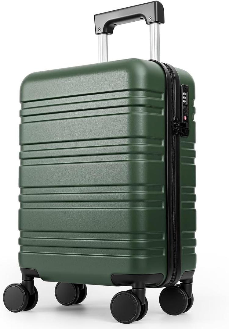 Hard Shell Suitcase With Removable Wheels, 16 Inch Carry On Luggage, 17 X 13 X 8