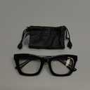 miyya Blue Light Glasses for Women & Men – Oversized UV & Blue Light Blocker Chunky Frames, Stylish Eyewear Accessories