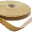 Vintage Gold Velvet Ribbon Single Faced,5/8 Inch X 25Yards Spool