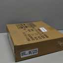 Round Side Table, Small Drink Table for Small Spaces, Modern Accent Nightstand with Solid Wood Leg for Living Room, Bedroom, Corners, and Office (Rustic Brown)