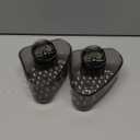 2PCS Sink Organizer Rack for Kitchen for Sponges, Scrubbers, Sink Corner Drain Box,with Adhesive Suction Cup Mount(Black)