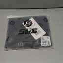 SLS3 Athletic Skirt Shorts for Women, Lightweight Mini Tennis Skort with Pockets (XL, Jet Black)