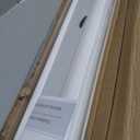 Cellular Shades Cordless Blackout Honeycomb Blinds Fabric Window Shades White(Blackout), 31" W x 64" H