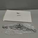 LEIFIDE Metal Star Wall Decor Black Scroll Star Rustic Country Decorations for Home Western Decorative Wall Art for Outdoor, 15.75 x 3.54 Inches