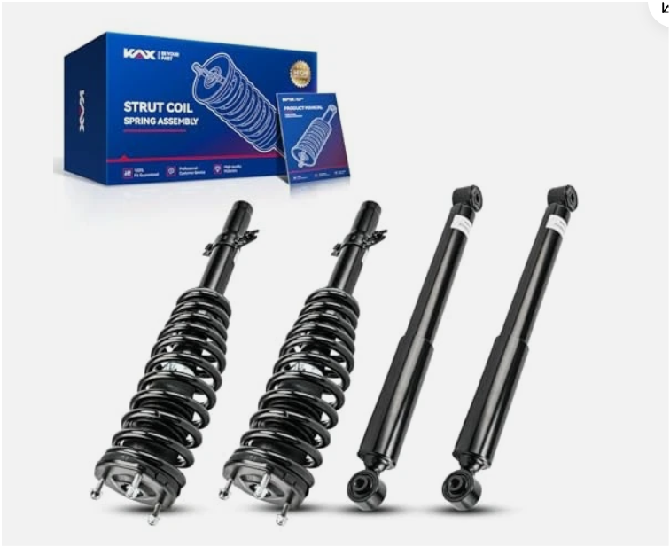 KAX Complete 4 Piece Front and Rear Strut Assembly Kit for 2009-2013 Mazda 6, 2x