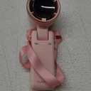 Portable Handheld Turbo Fan, 5-Speed Personal Fans, 5000mAh Rechargeable Fans Up to 12 Hours, Weight only 0.6lb Small Fan, Hand/Neck/Desk Fan 3 IN 1, Beach Vacation Essentials (Pink)