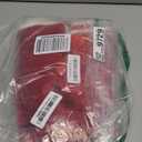 Red Christmas Tree Skirt Gift Bag 36 Inches, Design with Cord Drawstring Red White Tree Skirt Gift Bag for Home Winter Holiday Christmas Party Decor