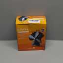 4-Blades Heat Powered Wood Stove Fan + Magnetic Thermometer, 122F Start Non Electric Eco Fireplace Fan for Gas/Pellet/Log/Wood Burning Stoves, Silent Operation, 2-Years, N429, Black