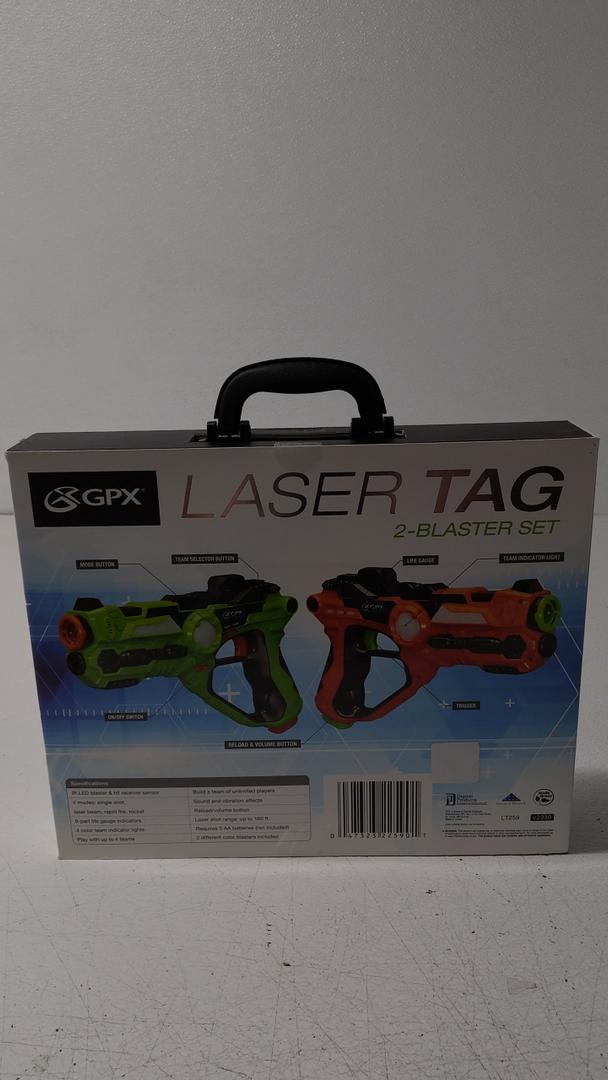 GPX Lazer Tag 2 Blaster Set