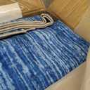 Valenrug 8x10 Area Rugs for Living Room, Large Washable Rug Non Slip Navy