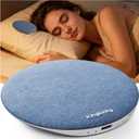 Kinglucky Pillow Speaker for Sleeping, Ultra-Thin Bluetooth 6.0 Under Pillow White Noise Sound Machine for Side Sleepers, Auto Shut-Off, Rechargeable, Couples Shared Bed, Travel Portable, Blue