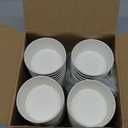 Maxdot 60pcs 3oz Dessert Cups, Disposable Ice Cream Cups, Paper Frozen Yogurt Bowls, for Hot and Cold Foods, Suitable for Gelato or Mousse(Sage Green)