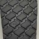 Women's Platform Sandals with Arch Support Comfortable Foam Slides Summer Beach Sandals with Adjustable Buckle (9, Black)