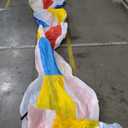 Inflatable Arch 8 ft Summer Beach Ball Party Arch Rainbow Beach Party Decoration Inflatable Pool Favors for Indoor Outdoor Lawn Yard Garden Decoration (Blue)