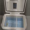 CROWNFUL Mini Fridge, 4 Liter/6 Can Portable Cooler and Warmer Personal Refrigerator for Skin Care, Cosmetics, Beverage, Food,Great for Bedroom, Office, Car, Dorm, ETL Listed (White)