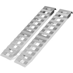 72x15 Inch 6000Lbs Aluminum Ramps Lawn Mower, Wheelchair Ramps Home Steps, Low Profile Car Ramps Oil Changes