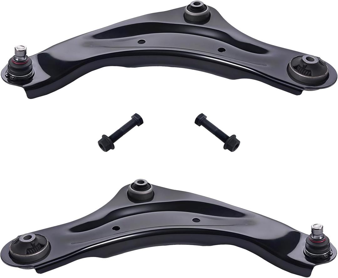 TUCAREST K621156 K621157 (Pair) Front Lower Control Arm and Ball Joint Assembly Fit For 2011-2017 Ni-ssan Juke, 2011-2025 Leaf [# 545001KA0A 545011KA0B 545001KA0B 545013NF0A 522-913 CMS301018]
