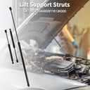 Lift Supports Struts for Hyundai Sonata Sedan 2008-2010 No.817710A000/811613K000 Front Hood Gas Spring Black 3PCS