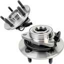 2Pcs 515126 Front Wheel Bearing Hub Assembly Compatible with Dodge Ram 1500 2009 2000 2010, Ram 1500 2011, w/ABS, 5 Lug