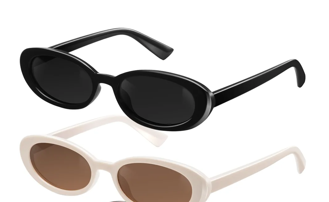 miyya Old Money Polarized Oval Sunglasses – 2025 Edition, UV400 Protection, Feather-Light Fit & Trendy Colors