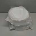 Goodluck 100PCS White and Gold Plastic Plates  10.25 Heavy Duty Disposable Dinner Plates & Party Plates for Weddings, Parties, Events  Elegant, Sturdy