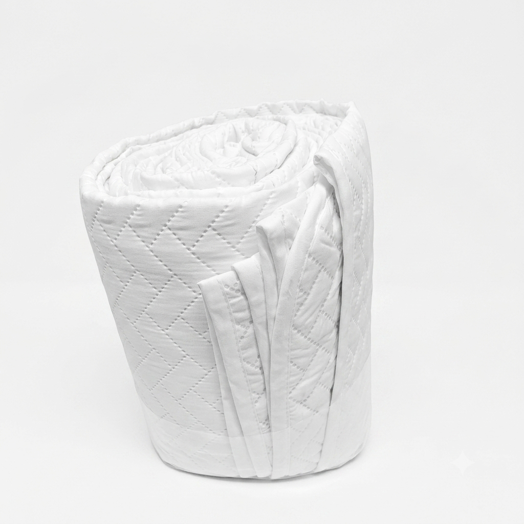 Altatac White Blanket, Size 22x24inc
