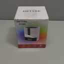 Hetyre Night Light Bluetooth Speaker, 5 in 1 Touch Control Bedside Lamp Dimmable Multi-Color Changing, Bedroom Alarm Clock, Best Birthday Gift Ideas for 10 11 12 13 14 Year Old Teenage Girls/Boys