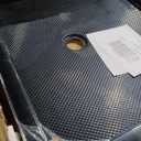 DreamLine SlimLine 36 in. D x 42 in. W x 2 3/4 in. H Center Drain Single Threshold Shower Base in Black, DLT-1136420-88