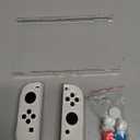 HEYSTOP Switch OLED Case for Nintendo Switch OLED Model, Dockable Cover Hard PC Protector Case for Switch OLED Grips for Switch OLED Console and Accessories with Thumb Stick Caps (Black)