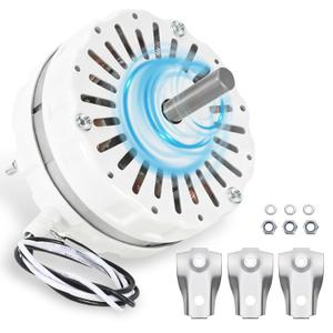 F0510B2944 Attic Fan Motor Compatible with Lomanco Lomancool 2000 & 1800 Series Attic Ventilation Motors, with 2 Sets of Mounting Hardware Replaces F0510B2497 A0416B2059 A0510B2389