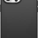 OtterBox iPhone 15 Pro MAX (Only) Symmetry Series Case - Black, Ultra-Sleek, Wireless Charging Compatible, Raised Edges Protect Camera & Screen