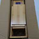 Large Bamboo Utensil Holder Set, Kitchen Utensil Organizer with Removable Divider, 3 Compartments Utensil Caddy for Kitchen Countertop (Bamboo)