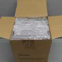 Criusia Drawer Organizer, 10 Pack Large Clear Plastic Set, 3 Size Versatile Bathroom and Vanity Organizer Trays, Storage Bins for Makeup, Bedroom, Kitchen Utensils