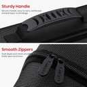 Lmcpa Storage Case for Nintendo Switch 2,Protective Hard Travel Carry Case for Switch 2 Camera,Console,Pro Controller and Other Switch 2 Accessories with 22 Game Cartridges and Shoulder Strap,Black