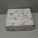 Shampoo and Conditioner Dispenser - Modern Gold Design Large 27oz Shower Soap Dispenser Set of 3, Refillable Empty Plastic Pump Bottles for Bathroom, 6 Waterproof Labels Included, Black