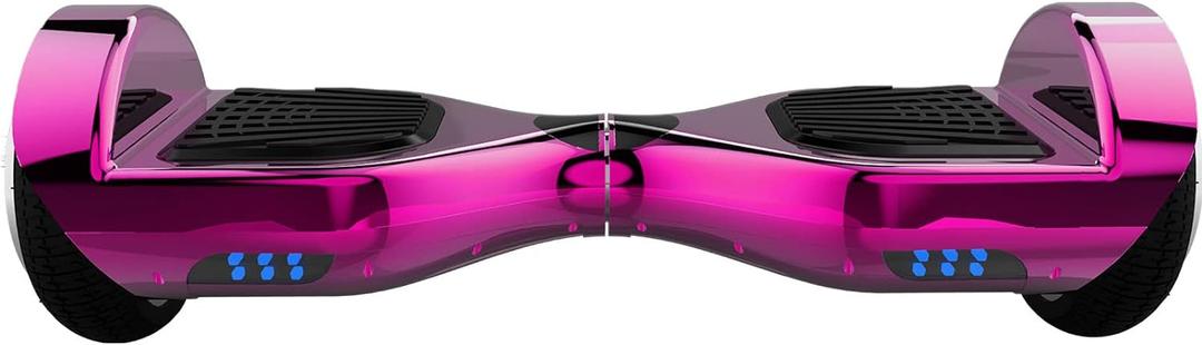 Hover-1 Ultra Electric Hoverboard - 9MPH Top Speed, 9 Mile Range, 400W Motor, Long Lasting Li-Ion Battery, Rider Modes: Beginner to Expert, 5HR Full Charge Self Balancing Scooter (Pink)