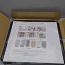 NAIMOER Upgraded 2Pack Diamond Painting Frames, Frames for 35x35cm Diamond Painting Canvas, Magnetic Diamond Art Frame Self-Adhesive, Diamond Painting Frames with Hooks for Wall Window Door (Black)