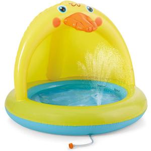 Shade Baby Pool, Sprinkle and Splash Play Pool, Outdoor Duck Bathtub of 39 Inches