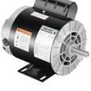 1 HP Air Compressor Motor, Electric Motor 3450 RPM, 115/230V Single Phase, 56 Frame 5/8" Keyed Shaft 60 Hz, Commercial-Duty CCW Rotation, 1.88" Shaft Length for Air Compressors