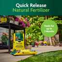 Miracle-Gro Organic Outdoor Potting Mix - Plant Soil for Outdoor Container Plants, Contains Quick-Release Natural Fertilizer, OMRI Listed, 16 qt. 